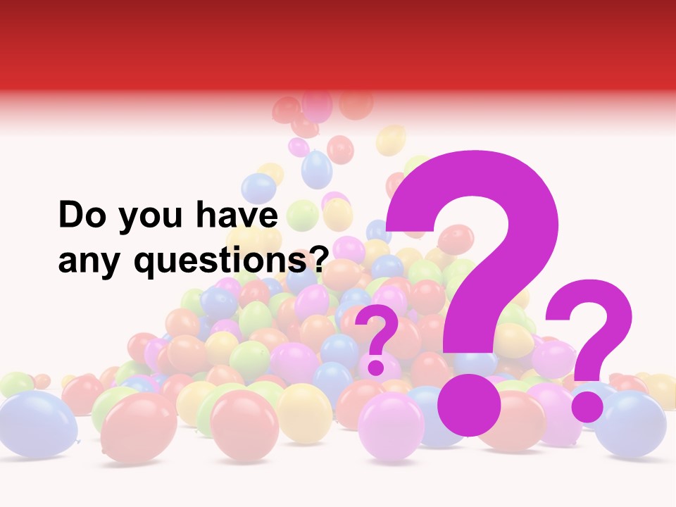 Holidays Flowing Colorful PowerPoint Template