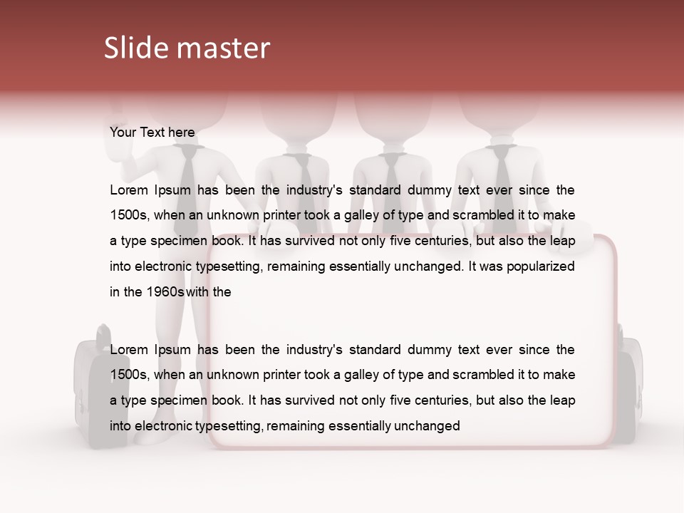 Message Idea Paper PowerPoint Template