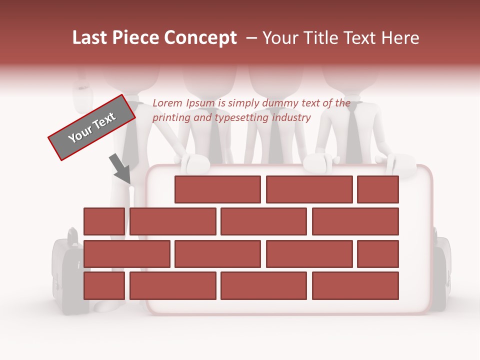 Message Idea Paper PowerPoint Template