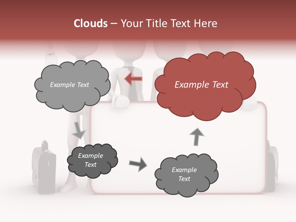 Message Idea Paper PowerPoint Template