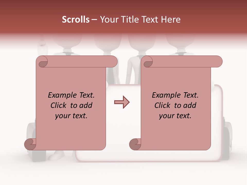 Message Idea Paper PowerPoint Template