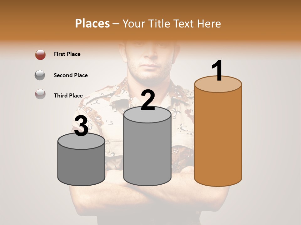 Combat Power Iraq PowerPoint Template