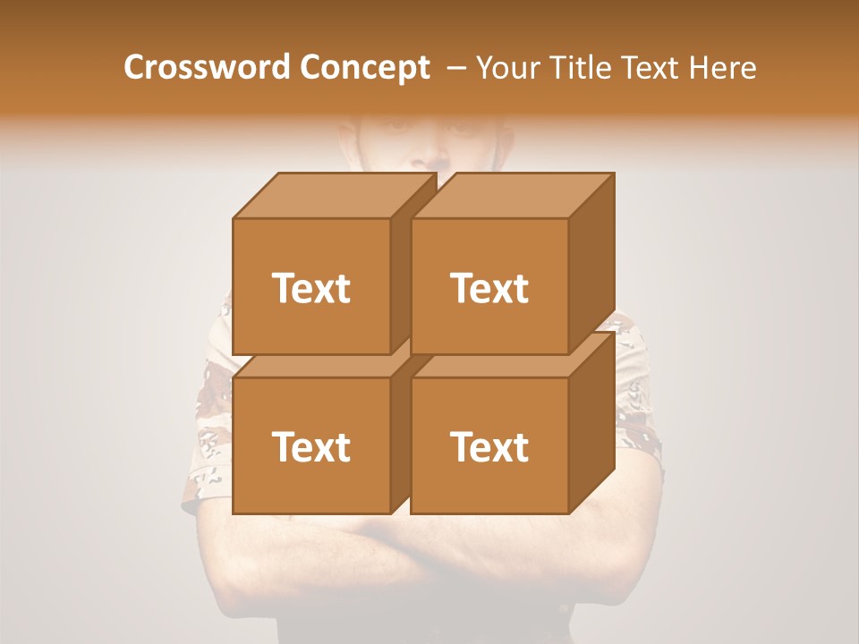 Combat Power Iraq PowerPoint Template