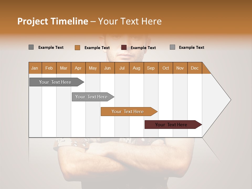 Combat Power Iraq PowerPoint Template