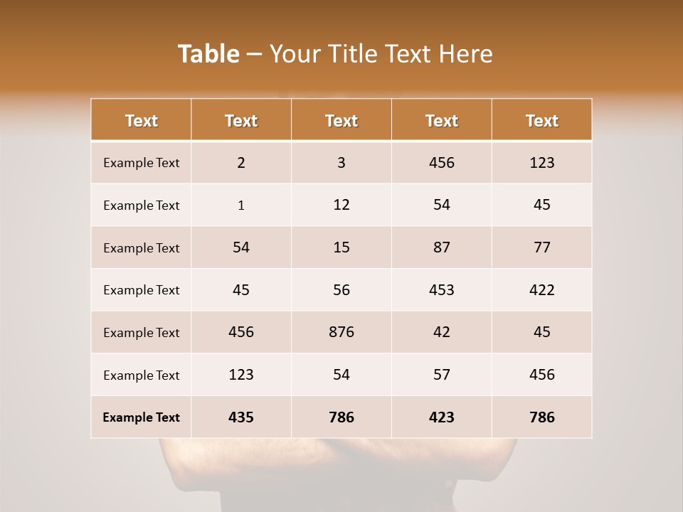 Combat Power Iraq PowerPoint Template