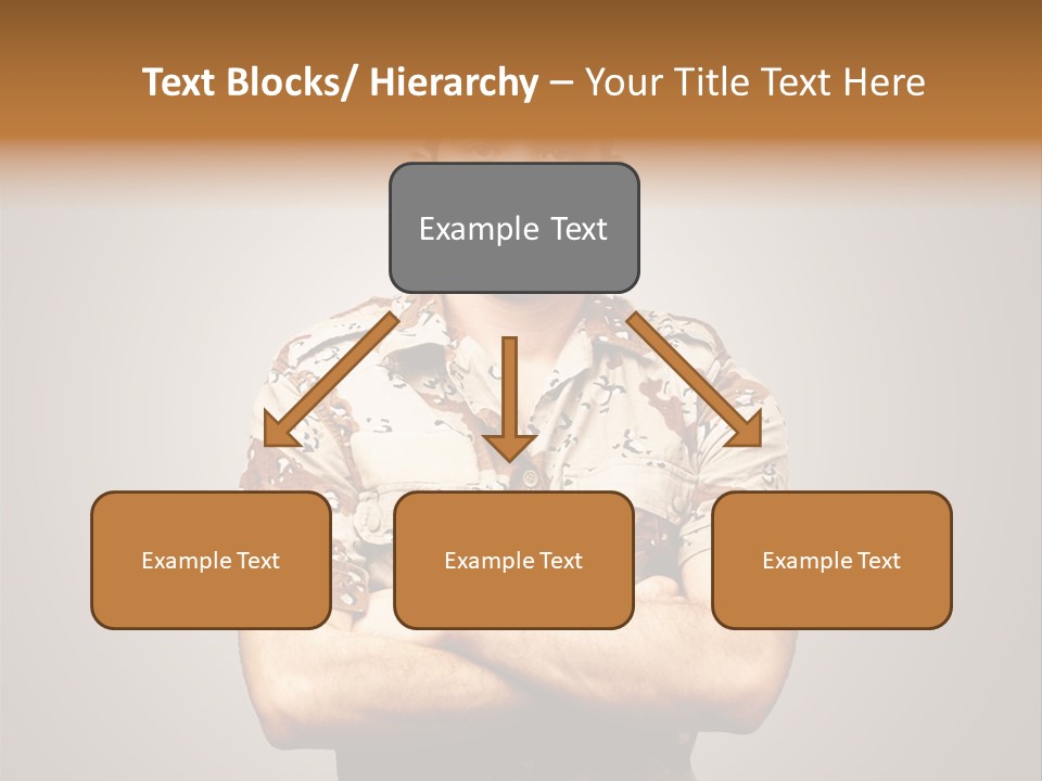 Combat Power Iraq PowerPoint Template