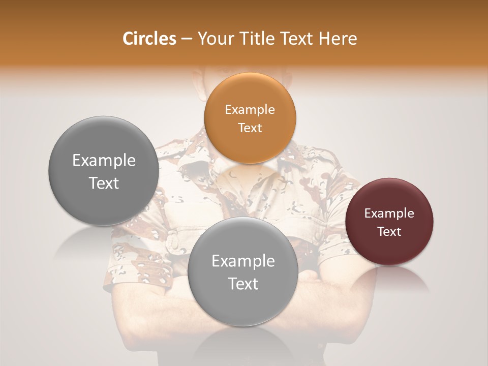 Combat Power Iraq PowerPoint Template