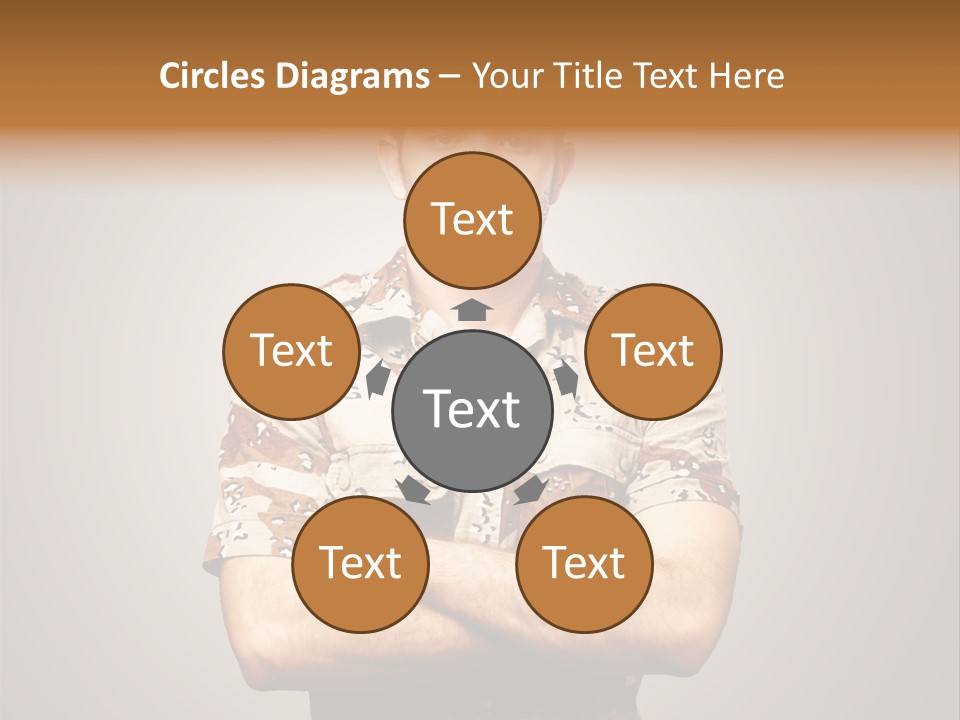 Combat Power Iraq PowerPoint Template