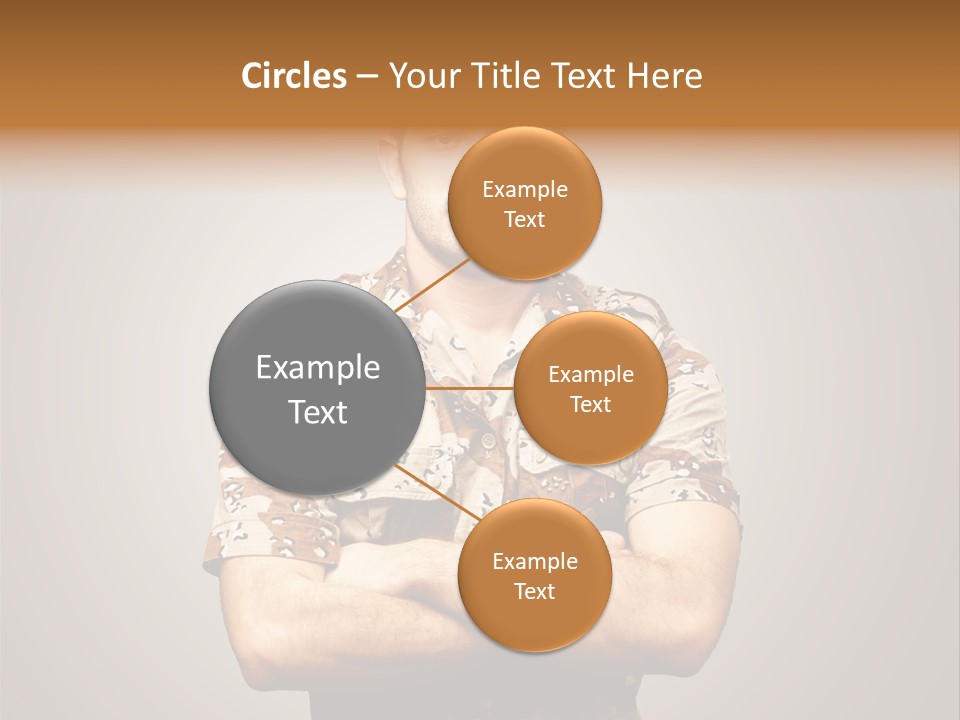 Combat Power Iraq PowerPoint Template