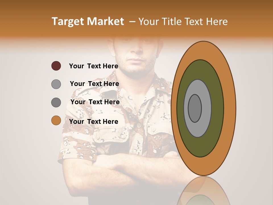 Combat Power Iraq PowerPoint Template