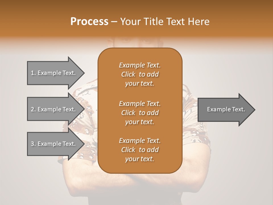 Combat Power Iraq PowerPoint Template