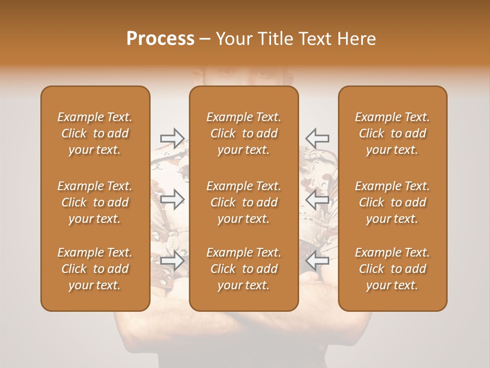 Combat Power Iraq PowerPoint Template