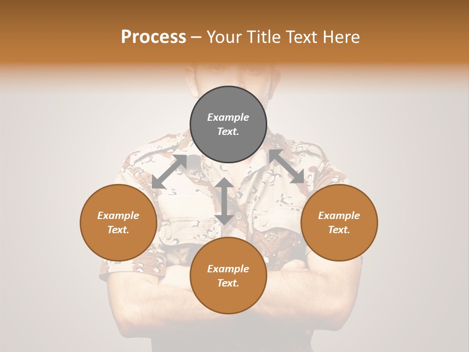 Combat Power Iraq PowerPoint Template