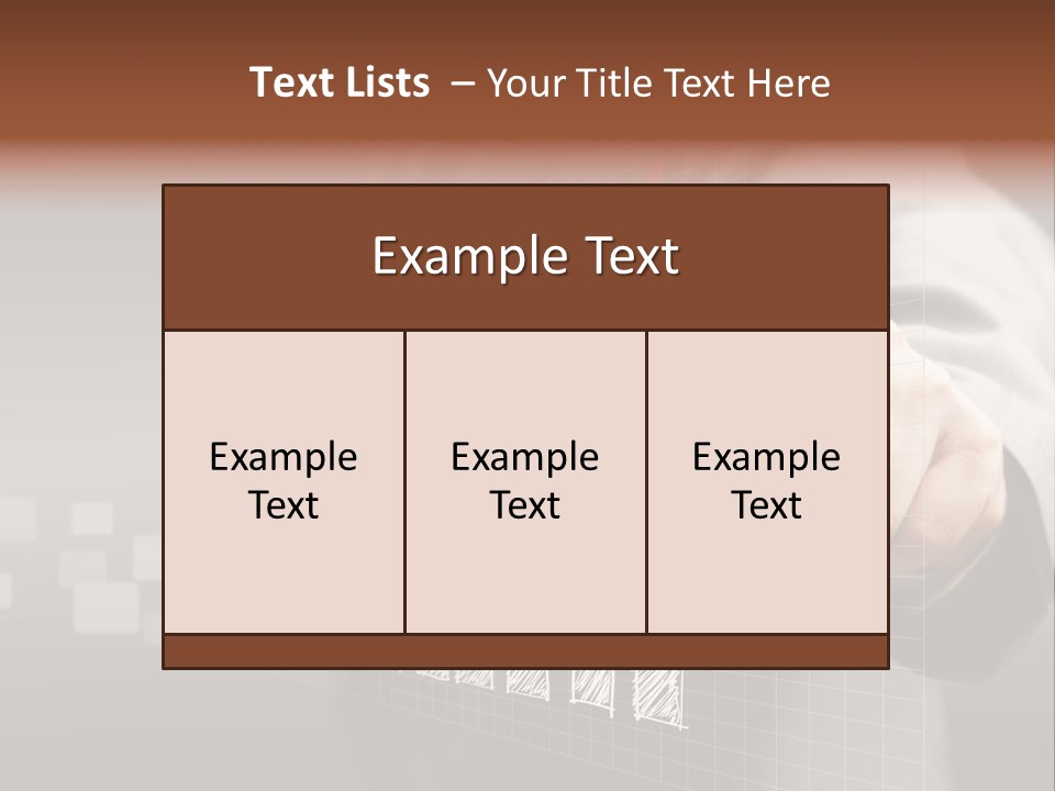 Table Trategy Group PowerPoint Template