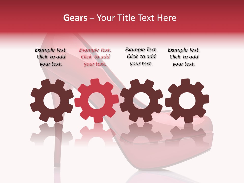 Tall Luxury Wear PowerPoint Template