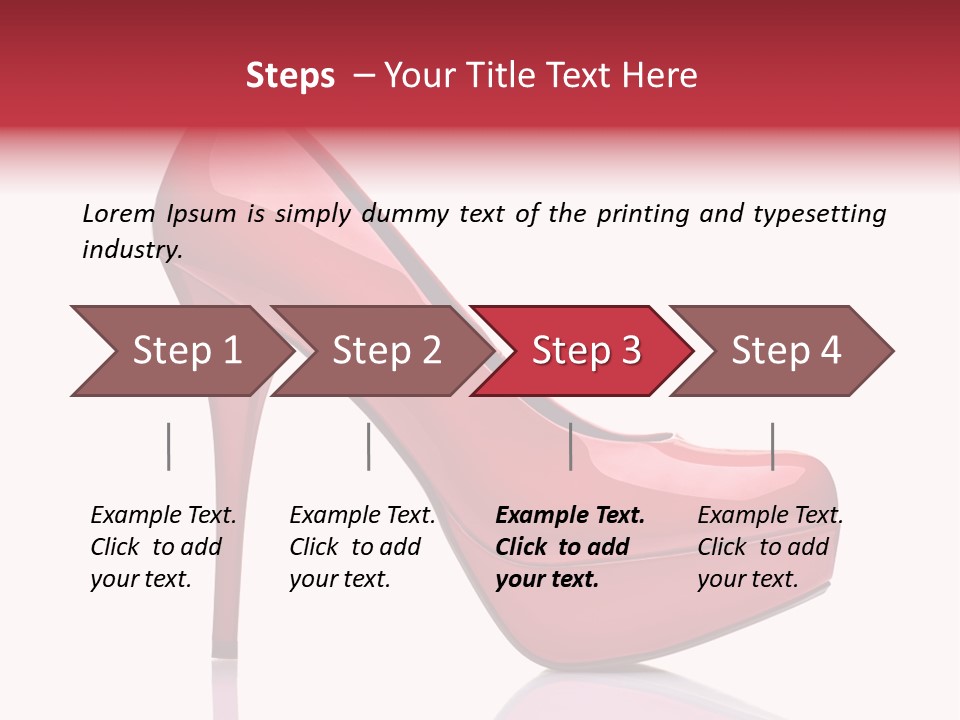 Tall Luxury Wear PowerPoint Template