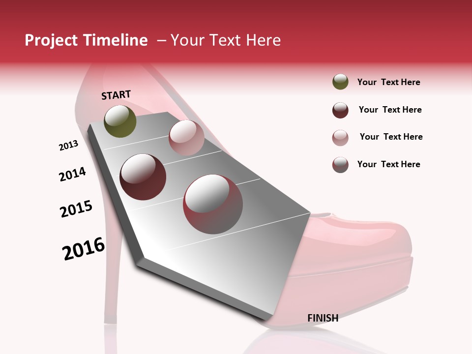 Tall Luxury Wear PowerPoint Template