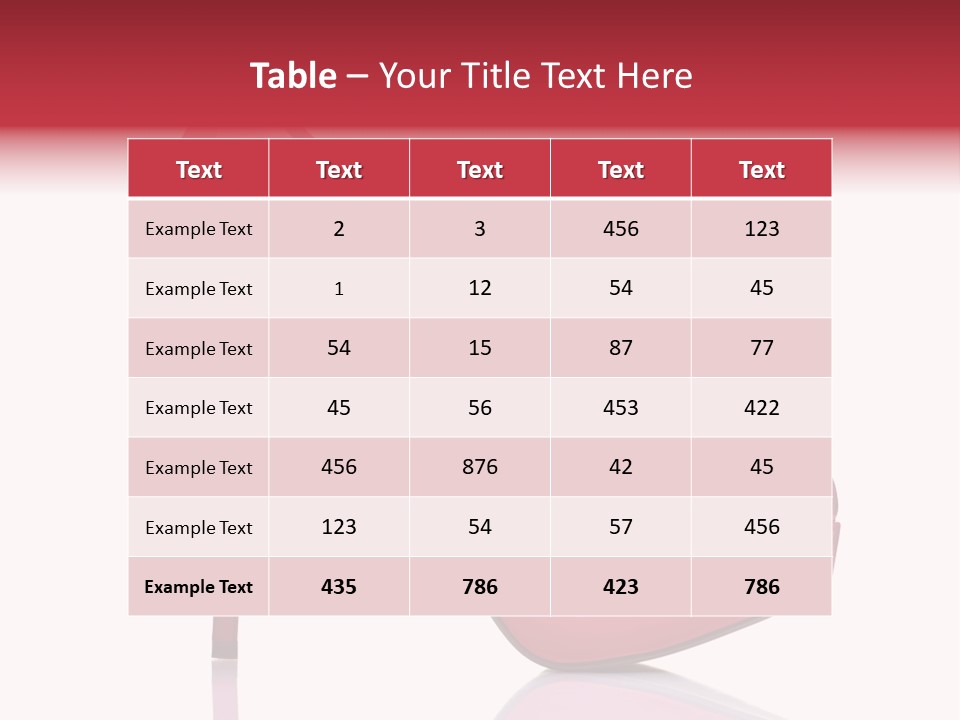 Tall Luxury Wear PowerPoint Template