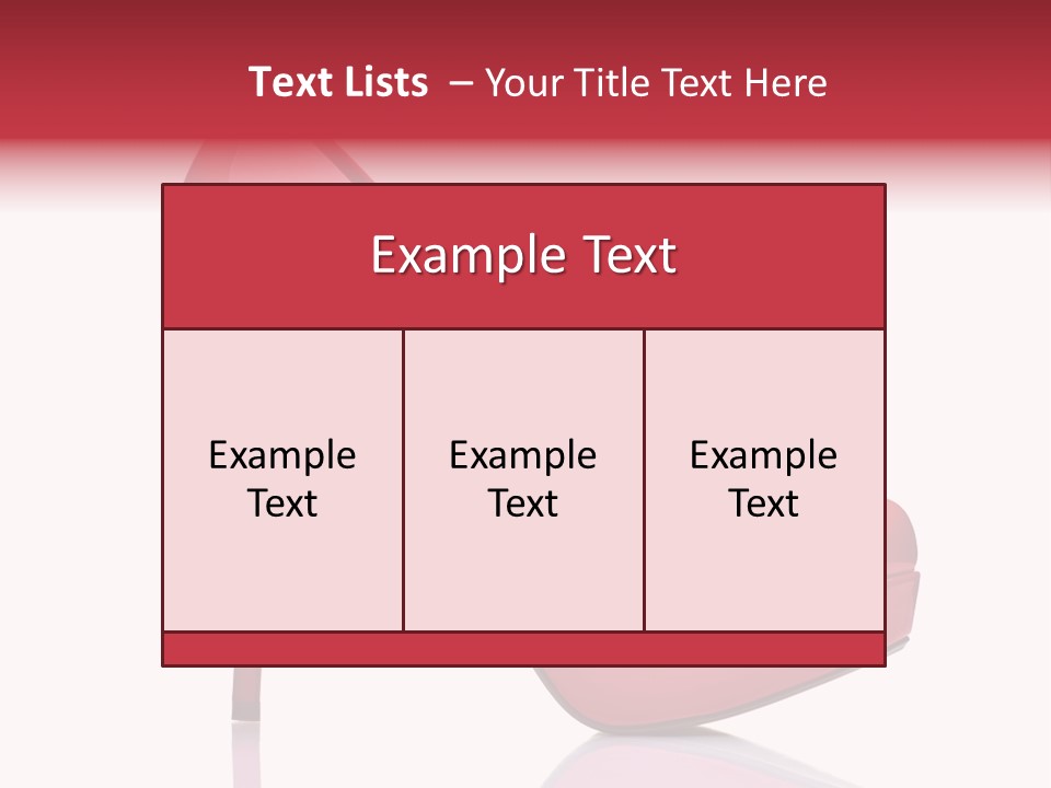 Tall Luxury Wear PowerPoint Template