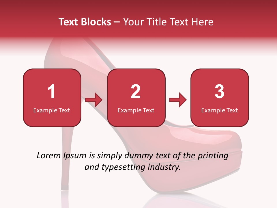 Tall Luxury Wear PowerPoint Template