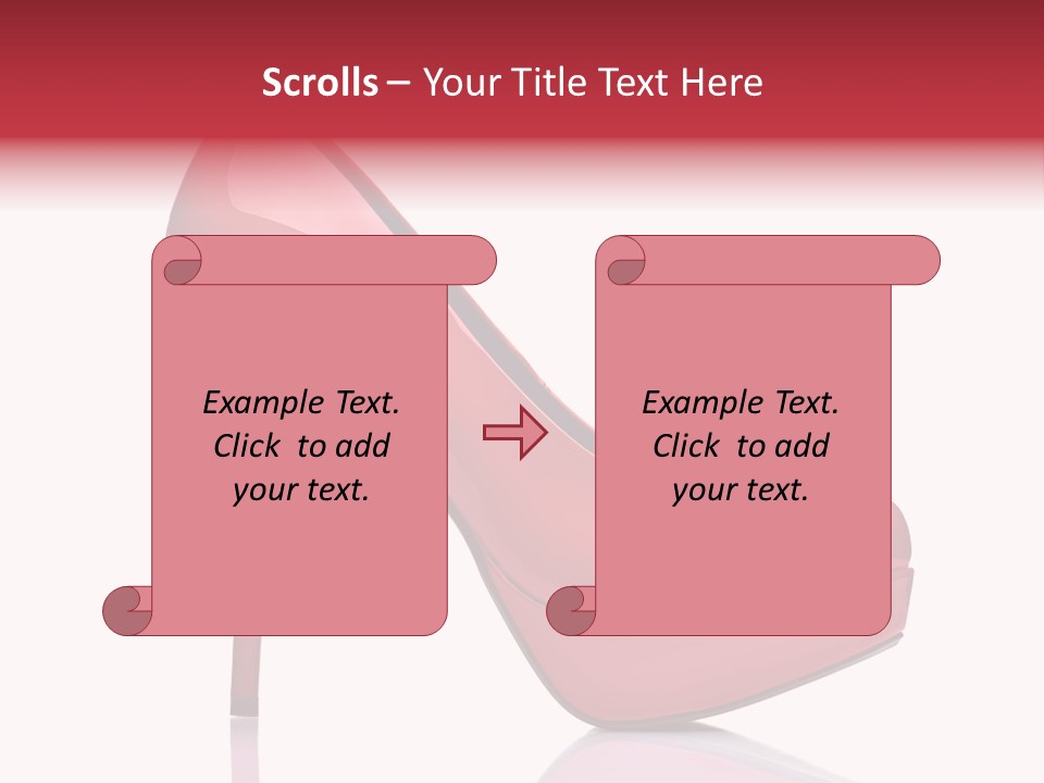 Tall Luxury Wear PowerPoint Template