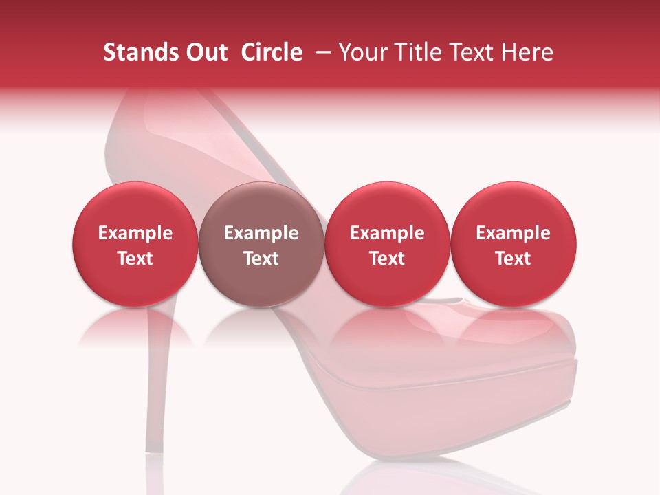 Tall Luxury Wear PowerPoint Template