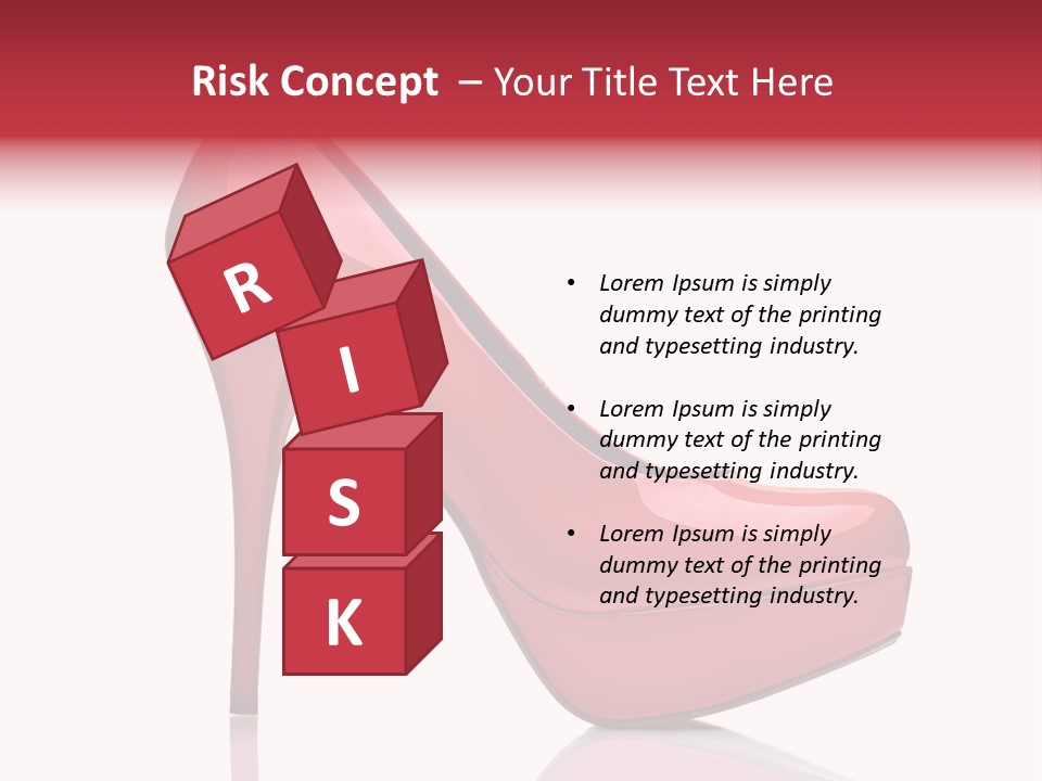 Tall Luxury Wear PowerPoint Template