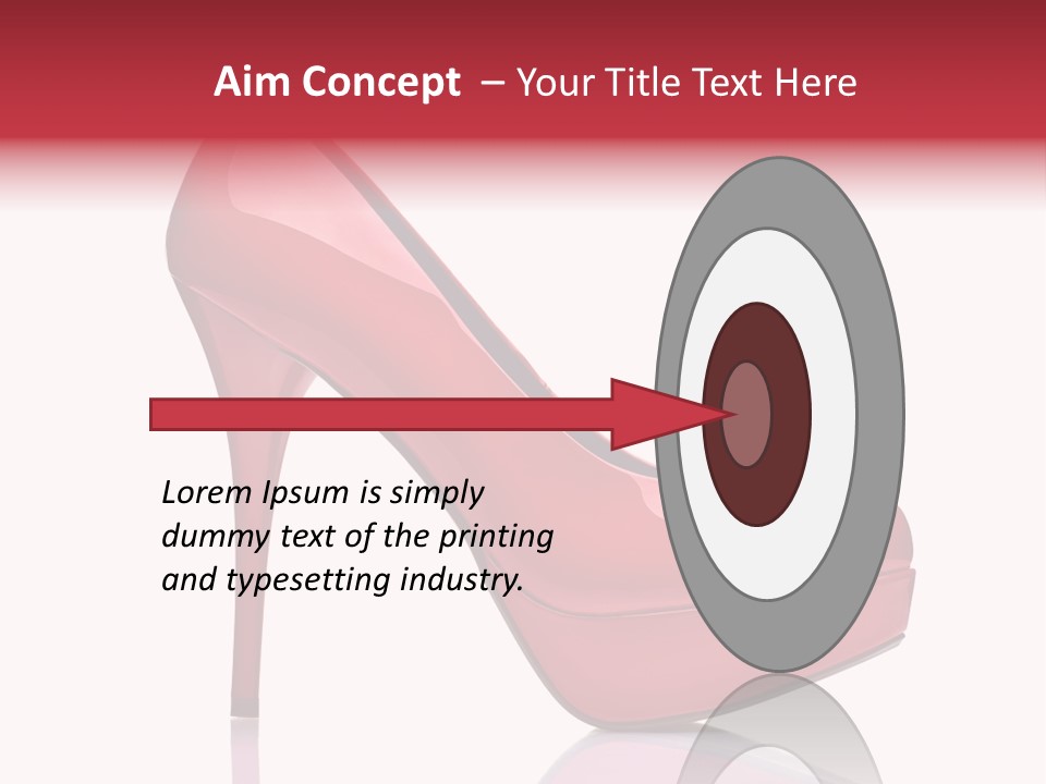 Tall Luxury Wear PowerPoint Template