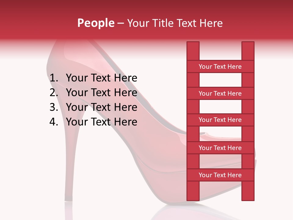 Tall Luxury Wear PowerPoint Template