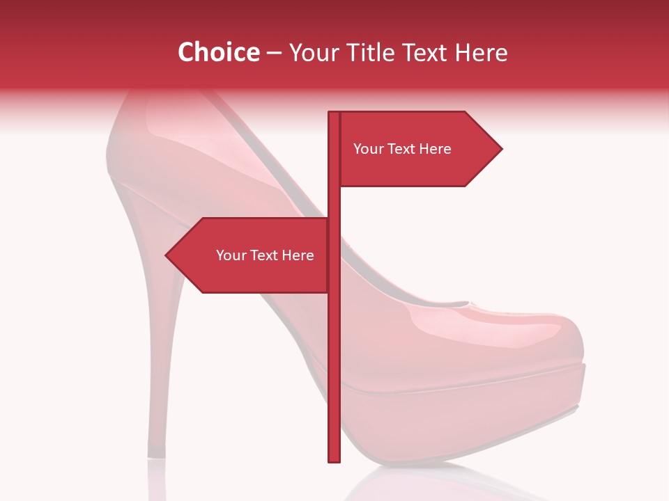 Tall Luxury Wear PowerPoint Template