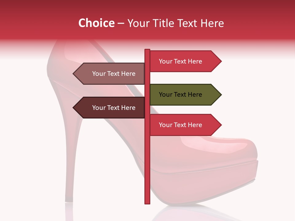 Tall Luxury Wear PowerPoint Template