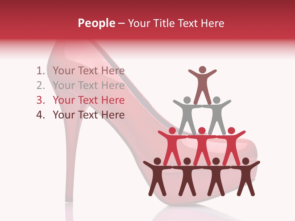 Tall Luxury Wear PowerPoint Template