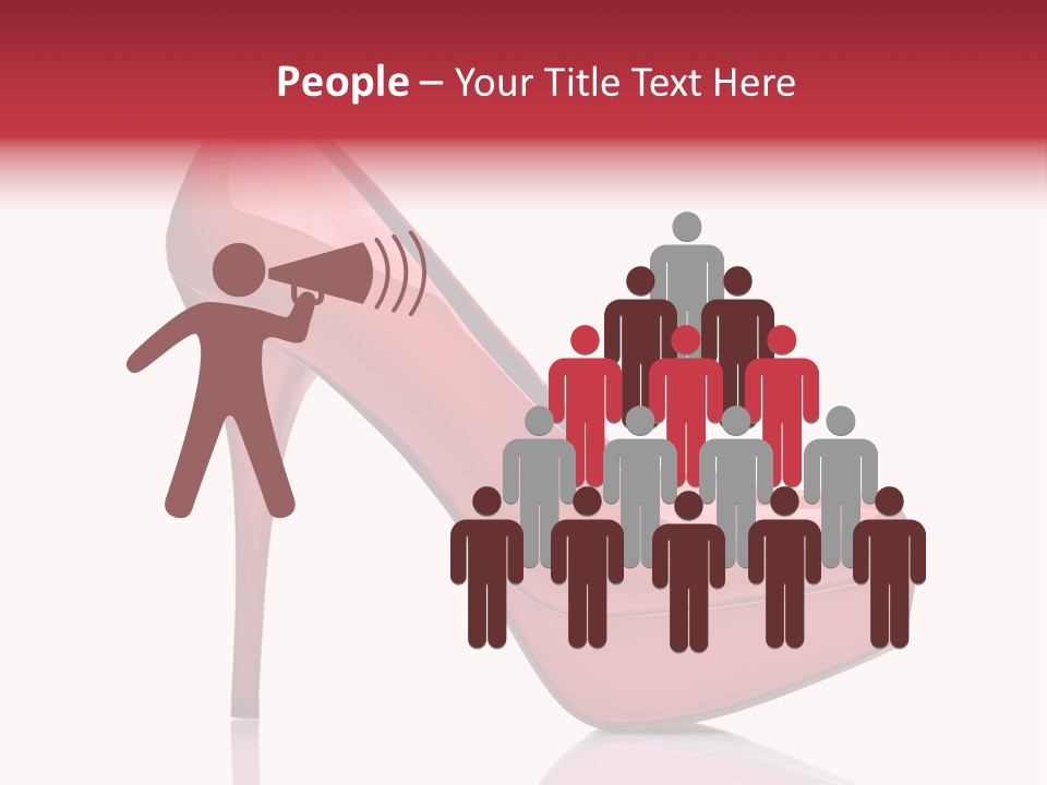 Tall Luxury Wear PowerPoint Template