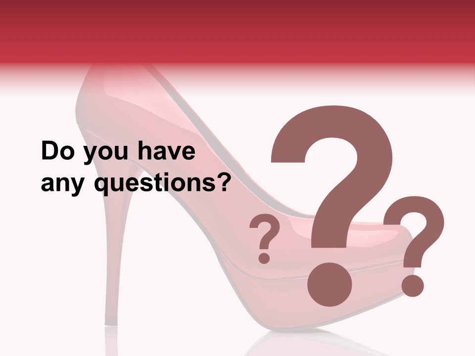 Tall Luxury Wear PowerPoint Template