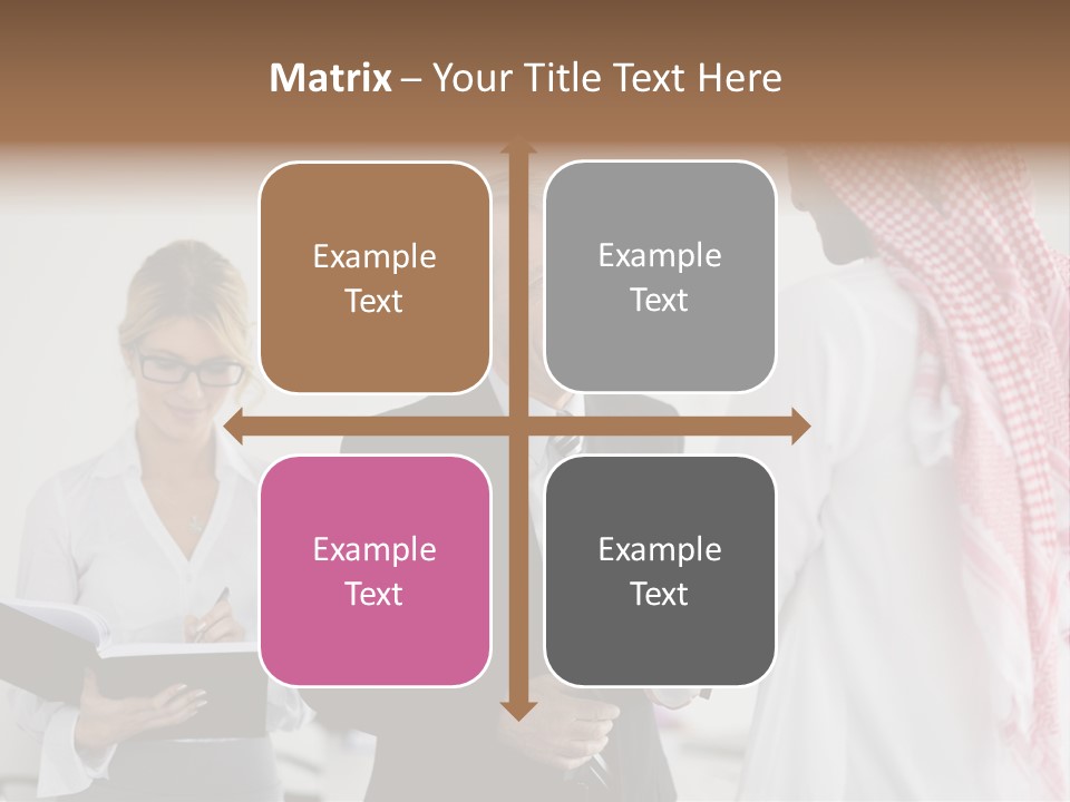 Investment Women Human PowerPoint Template