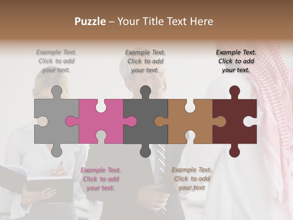 Investment Women Human PowerPoint Template