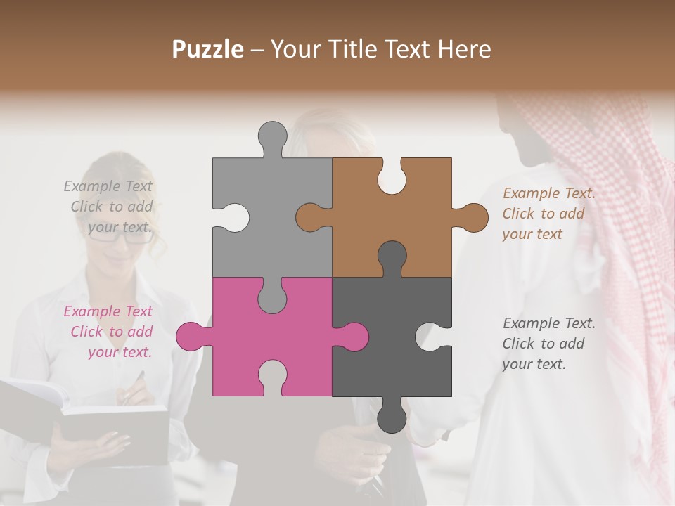 Investment Women Human PowerPoint Template