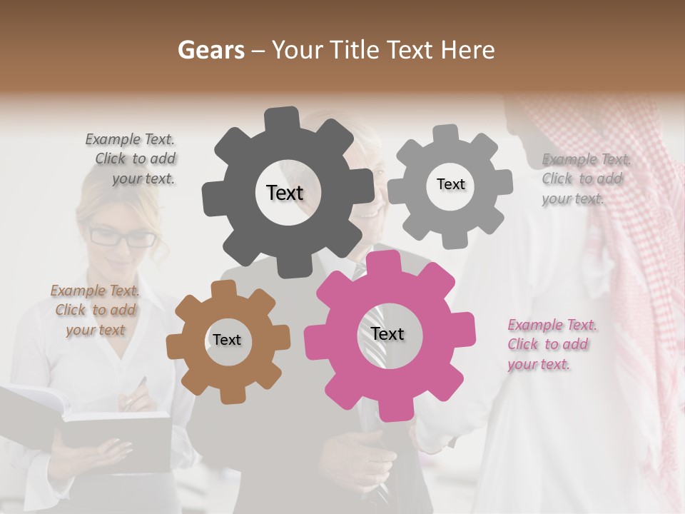 Investment Women Human PowerPoint Template