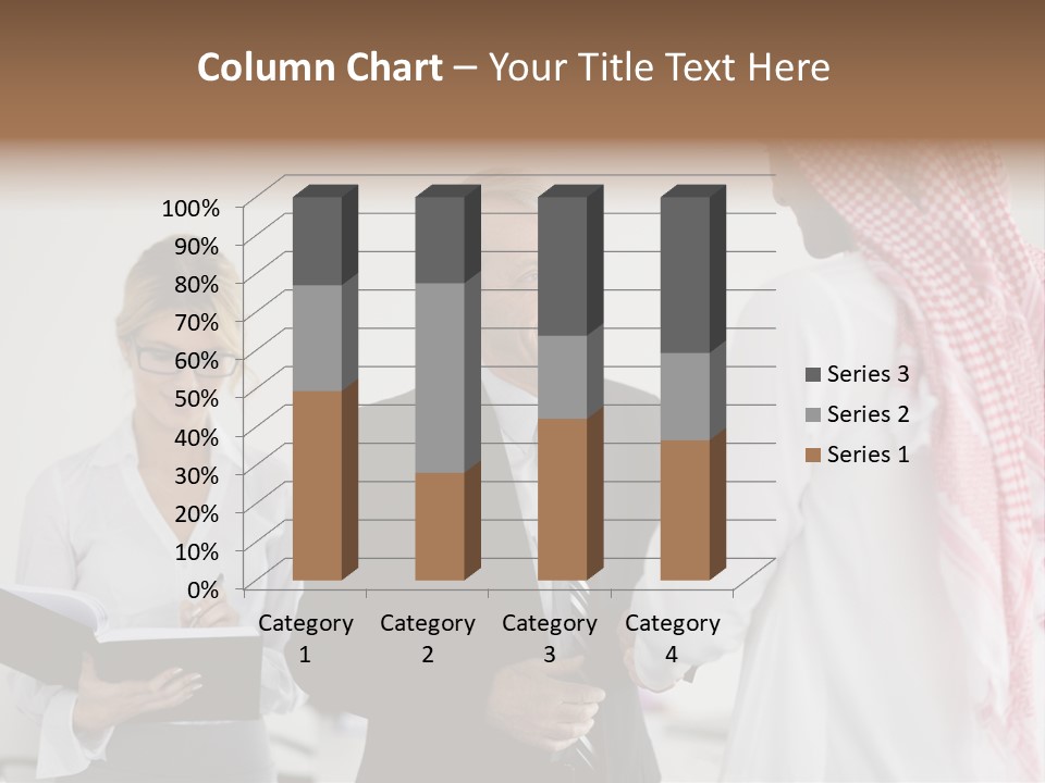 Investment Women Human PowerPoint Template