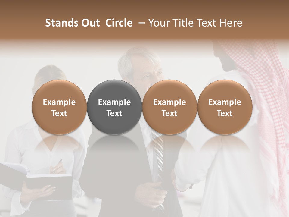 Investment Women Human PowerPoint Template