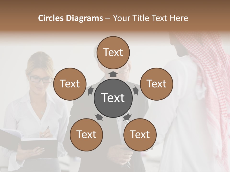 Investment Women Human PowerPoint Template