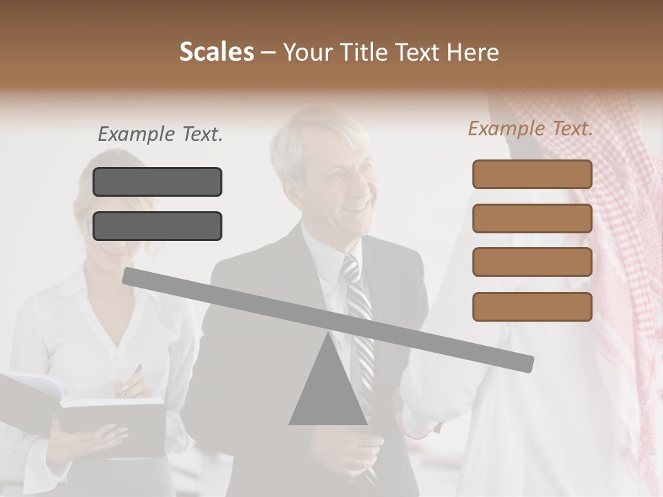 Investment Women Human PowerPoint Template