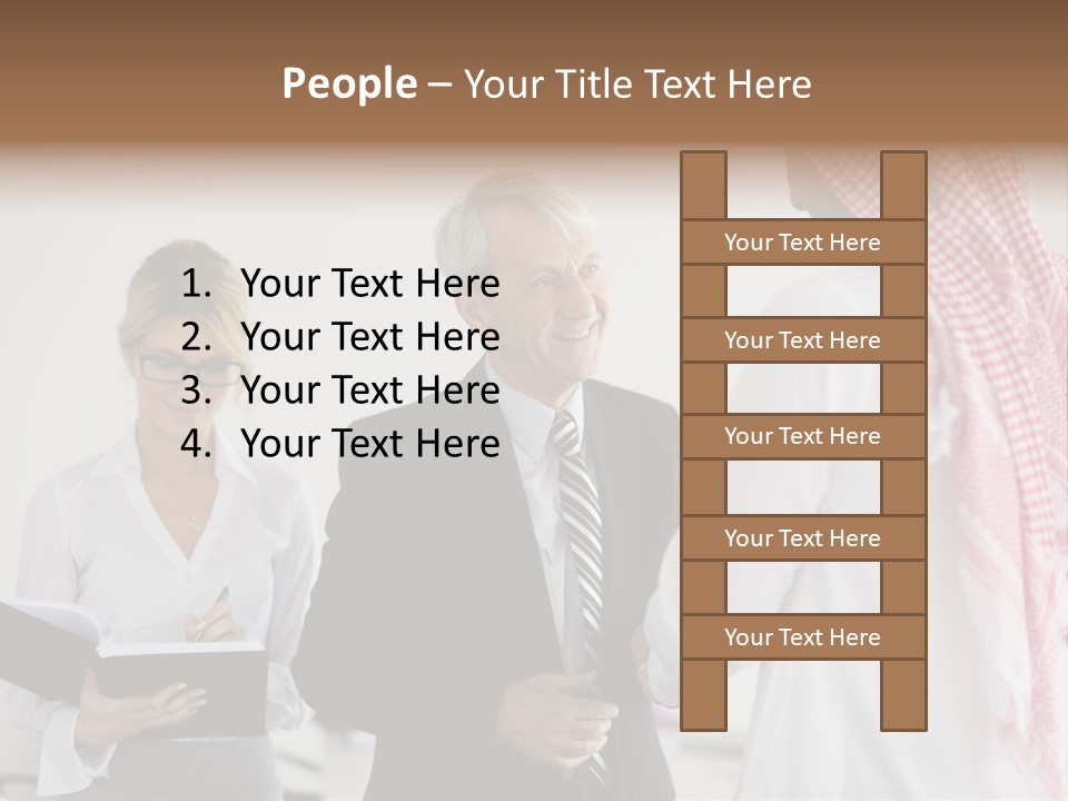 Investment Women Human PowerPoint Template