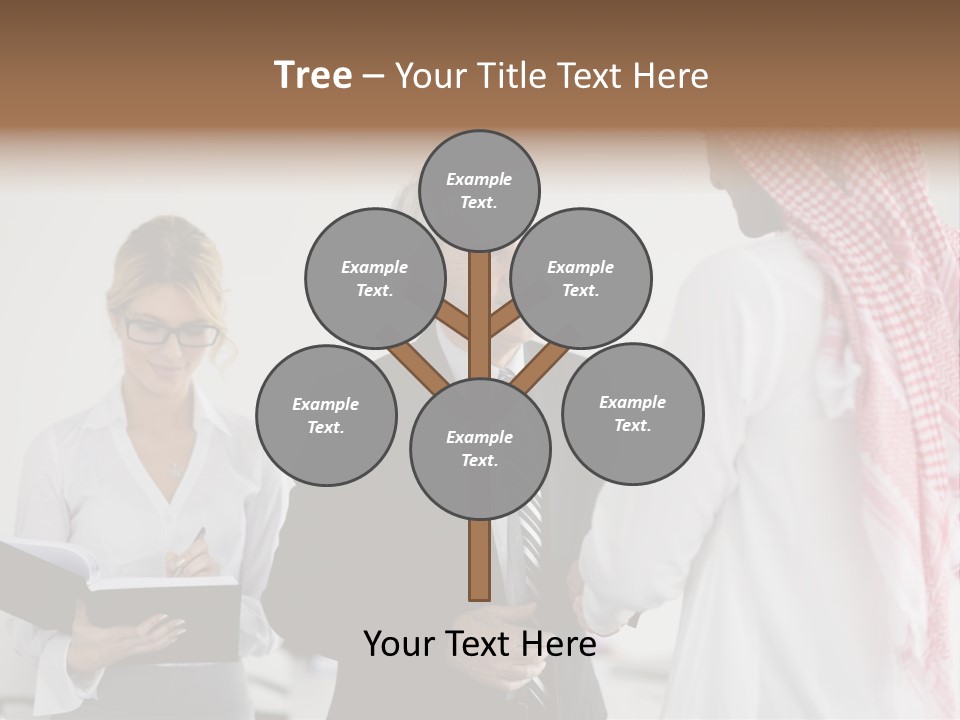 Investment Women Human PowerPoint Template