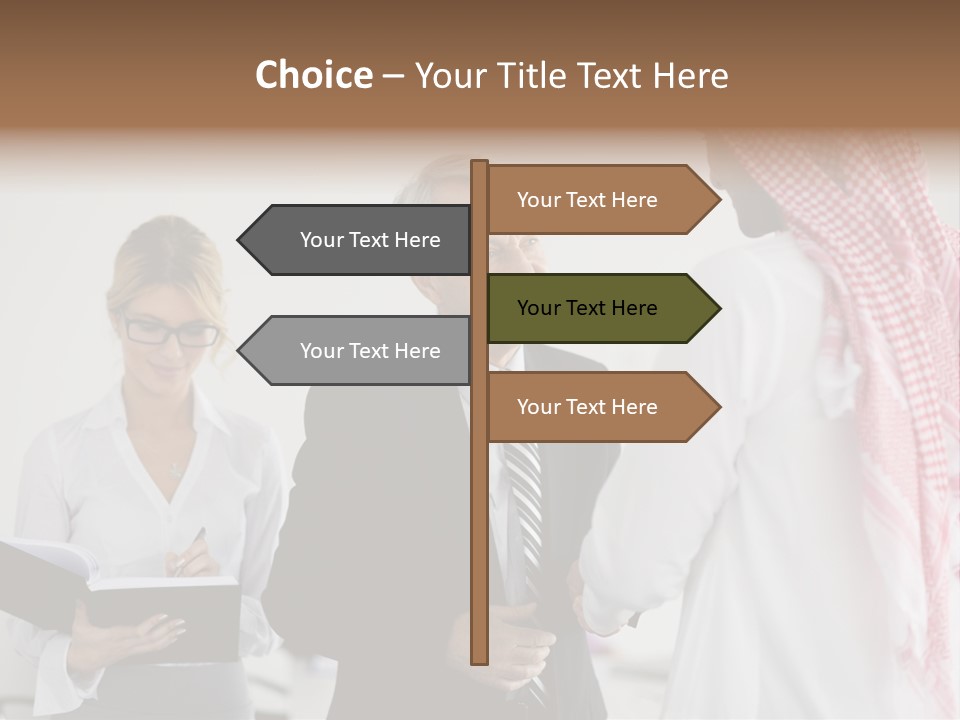 Investment Women Human PowerPoint Template