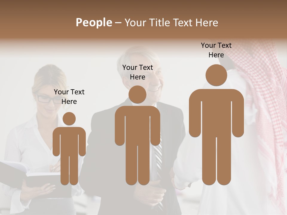 Investment Women Human PowerPoint Template