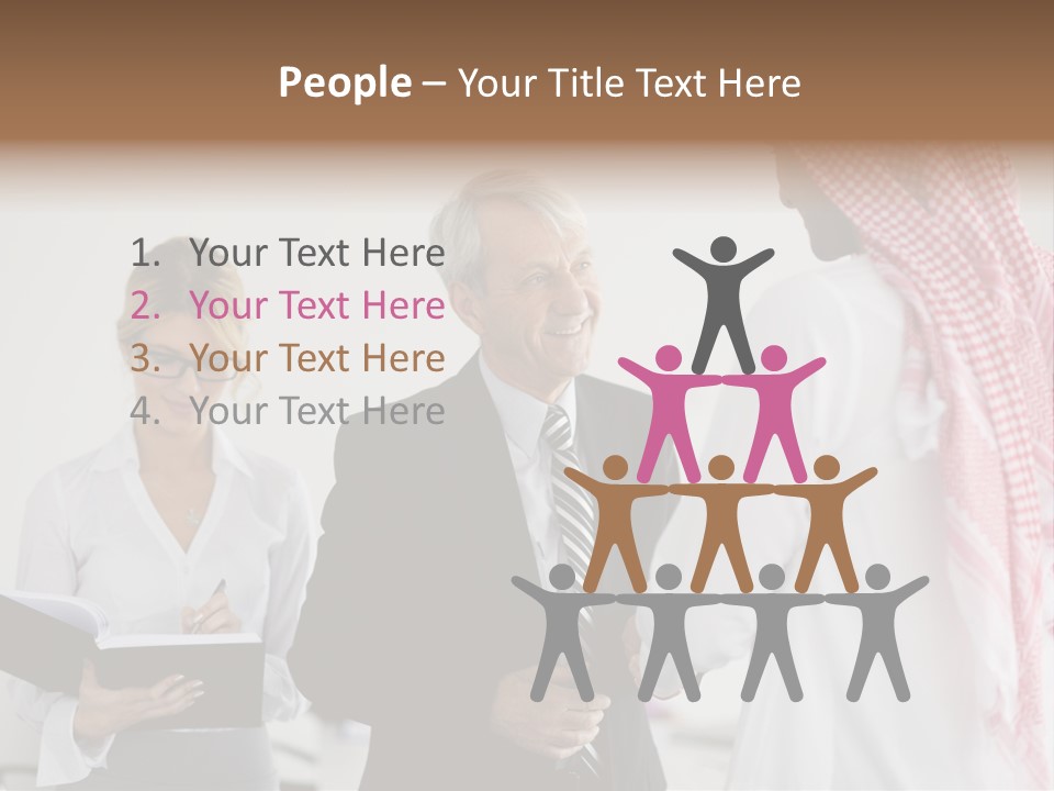 Investment Women Human PowerPoint Template
