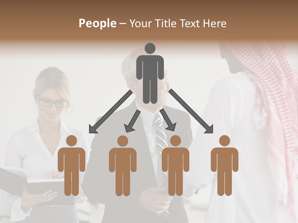 Investment Women Human PowerPoint Template