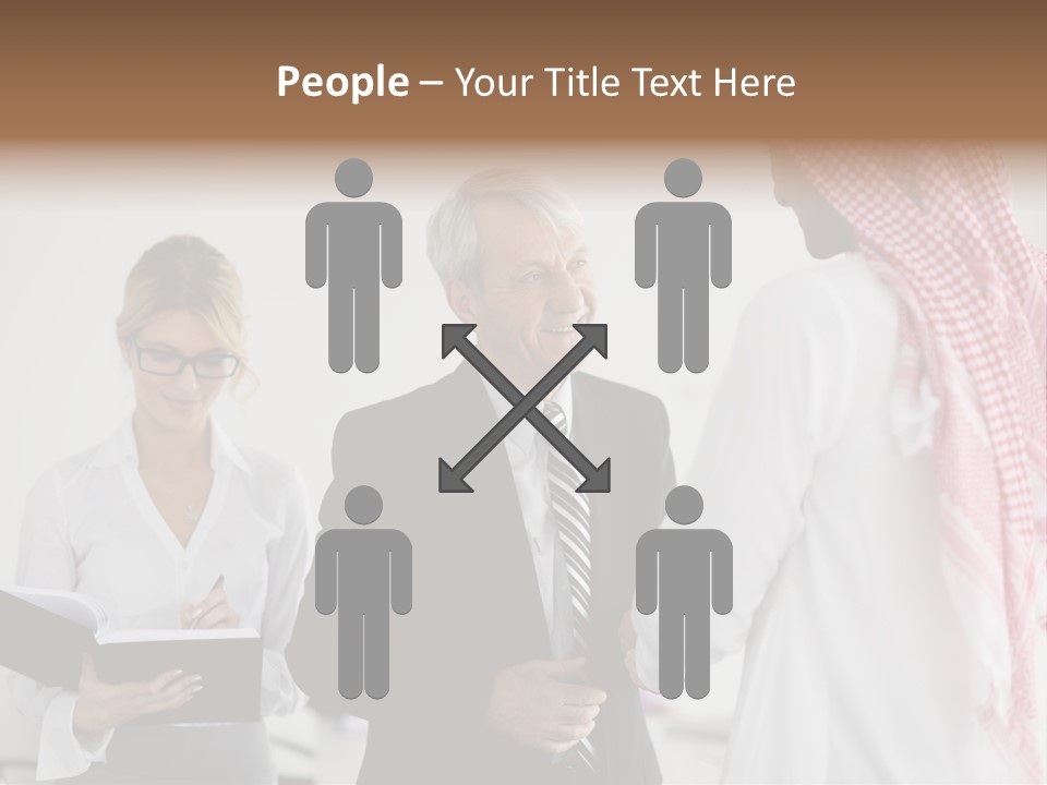 Investment Women Human PowerPoint Template