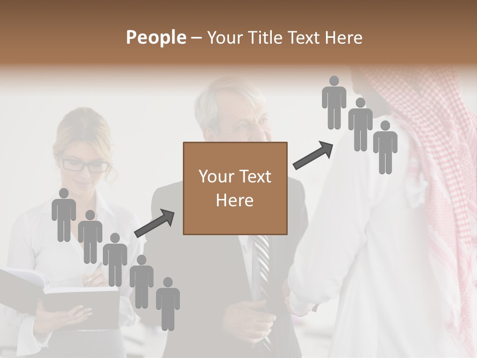 Investment Women Human PowerPoint Template